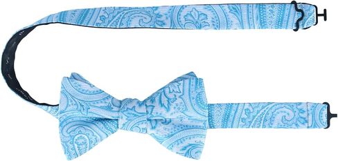 Trafalgar Men's Sobee Paisley Silk Bow Tie in Saudi Arabia