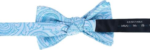 Trafalgar Men's Sobee Paisley Silk Bow Tie in Saudi Arabia