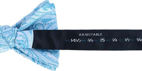 Trafalgar Men's Sobee Paisley Silk Bow Tie in Saudi Arabia