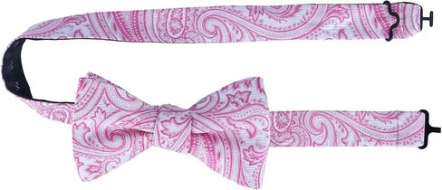 Trafalgar Men's Sobee Paisley Silk Bow Tie in Saudi Arabia