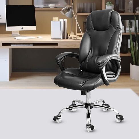 مجموعة عجلات عجلات كرسي المكتب العالمي من MEGREZ مكونة من 5 عجلات أثاث مكتبي عالي التحمل للسجاد الخشبي الصلب، استبدال عجلة الكرسي الدوارة الهادئة مقاس 5 سم، عجلة كريستال in Kuwait