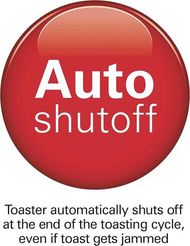 محمصة خبز باللون الأسود مكونة من شريحتين، مع فتحات واسعة جدًا in Kuwait