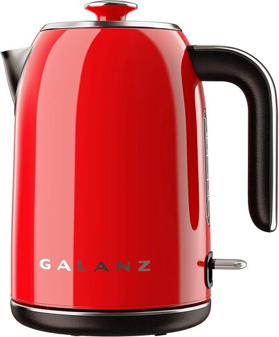 مجموعة إفطار Galanz Retro، وغلاية كهربائية Galanz 1.7 لتر ومحمصة خبز ذات شريحتين (فتحات واسعة جدًا مقاس 1.5 بوصة) in Kuwait