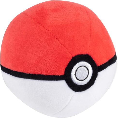 Pokemon 5" Poké Ball Plush 4-Pack - Includes Pokeball, Great, Ultra, Master Ball - Officially Licensed - Quality Soft Stuffed Toy Balls with Weighted Bottom - Gift for Kids, Girls, Boys Fans in Saudi Arabia