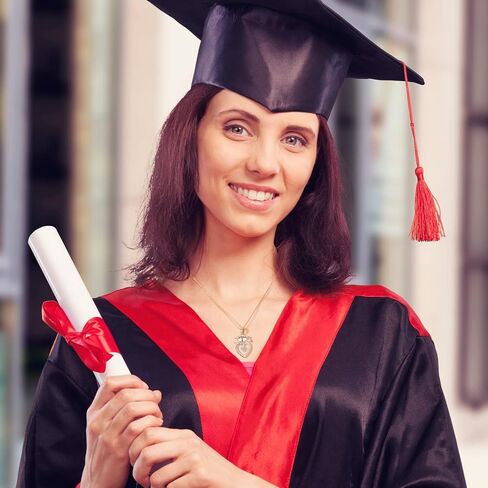 2024 Graduation Gifts for Her Compass Necklaces College Graduation Necklace for Her Middle High College School Graduate Gift for Girls Women Daughter Nieces Friends With Graduation Cap in Saudi Arabia