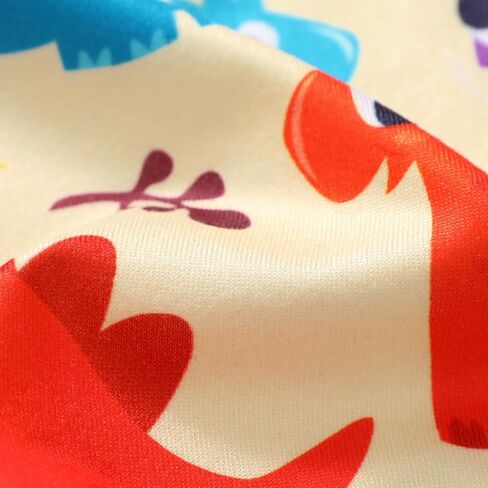Happy Town Toddler Girls Dress Summer Dinosaur Dresses Fly Sleeve Baby Girl Casual Dress in Saudi Arabia
