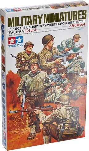 Tamiya Models U.S. Infantry European Theater Model Kit in Saudi Arabia