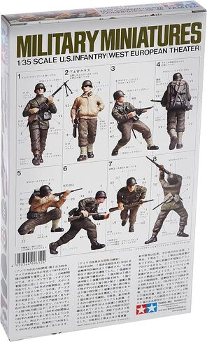Tamiya Models U.S. Infantry European Theater Model Kit in Saudi Arabia