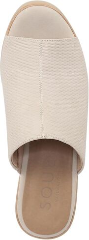 SOUL Naturalizer Women's Goodtimes Mule Slip on Wedge Sandal Slide in Saudi Arabia