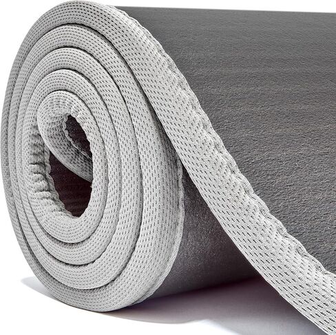 adidas 10mm Extra Thick Training Mat with Carrying Strap and Non-Slip Textured Base - Cushioned Workout Mat for Home Gym, Floor Workouts, and Intense Exercises - Portable and Durable - Grey in Saudi Arabia