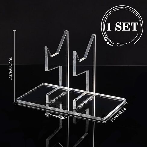 AHANDMAKER Controller Stand Holder, Universal Game Controllers Mount Stand Bracket Compatible Retro Modern Controllers Clear Remote Control for Xbox ONE PS4 PS5 Switch Display & Organization in Saudi Arabia