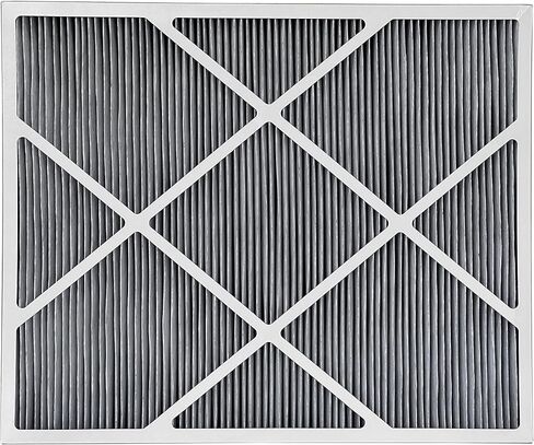 Lennox المناخ الصحي Lennox X6675 20x25x5 حزمة مرشح المناخ الصحي الكربوني النظيف MERV 16 مع مغناطيس تذكير تغيير مرشح العرض في نفس اليوم (عبوة واحدة) in Saudi Arabia
