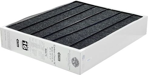 Lennox المناخ الصحي Lennox X6675 20x25x5 حزمة مرشح المناخ الصحي الكربوني النظيف MERV 16 مع مغناطيس تذكير تغيير مرشح العرض في نفس اليوم (عبوة واحدة) in Saudi Arabia