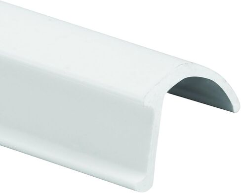 Prime-Line MP7861 Glass Retainer Strips, 9/32 In. x 1/2 In. x 72 In., Rigid Vinyl, White (25 Pack) in Saudi Arabia