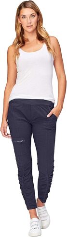 بنطال Malanda النسائي من XCVI Wearables - بنطال كاحل خفيف الوزن باللون الأزرق الداكن، مقاس صغير in Kuwait