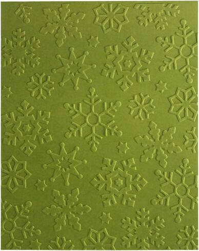 Bira Craft مجلد نقش مقاس 4.25 بوصة × 5.75 بوصة، مجلد نقش عيد الميلاد، تصميمات متنوعة. (ندفة الثلج) in Saudi Arabia