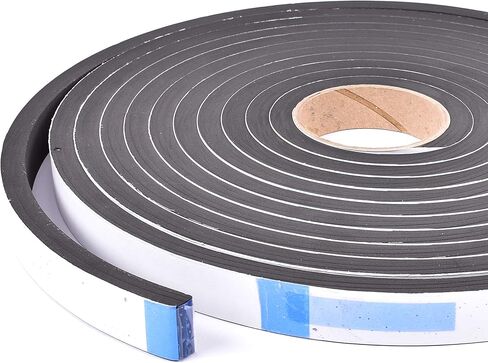 إسفنجة من النيوبرين مع مادة لاصقة بعرض 1 بوصة × سماكة 1/2 بوصة × طول 25 قدم in Kuwait