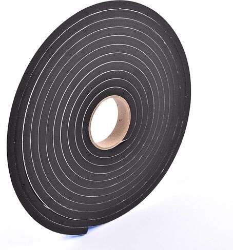 إسفنجة من النيوبرين مع مادة لاصقة بعرض 1 بوصة × سماكة 1/2 بوصة × طول 25 قدم in Kuwait