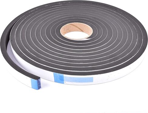 إسفنجة من النيوبرين مع مادة لاصقة بعرض 1 بوصة × سماكة 1/2 بوصة × طول 25 قدم in Kuwait