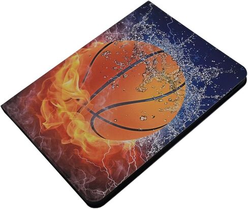 Case for iPad 10th Generation 10.9 Inch 2022, Slim Protective Case PU Leather Folding Multi-Angle Stand TPU Cover, Auto Wake/Sleep, Vintage Library Bookshelf in Kuwait