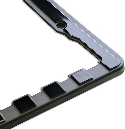 American Flag License Plate Frame Tag Bracket with 3D Raised Stars and Stripes. (We The People) (AF_Dome) in Saudi Arabia