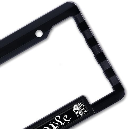 American Flag License Plate Frame Tag Bracket with 3D Raised Stars and Stripes. (We The People) (AF_Dome) in Saudi Arabia