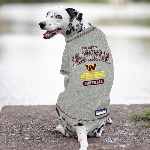 Pets First PET Shirt for Dogs & Cats - NFL Washington Commanders Dog T-Shirt, Medium. - Cutest Pet Tee Shirt for The Real Sporty Pup! (WAC-4014-MD) in Saudi Arabia