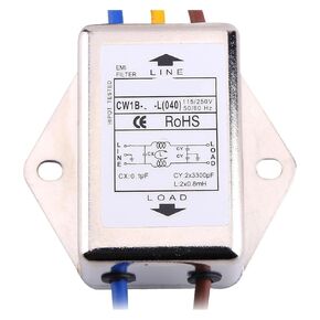 فلتر الطاقة أحادي الطور 220 فولت تيار متردد CW1B-10A-L(040) مع سلك (CW1B-6A-L-040) in Kuwait