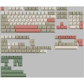 Fogruaden Blank Keycaps, Thick PBT White Keycaps, Cherry Profile, Minimalist White, 128 Key, Custom Keycap for Mechanical Keyboard in Saudi Arabia