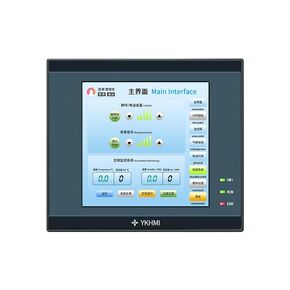 وحدة تحكم منطقية متكاملة قابلة للبرمجة مقاس 4 بوصات PLC HMI، FX1S-20MR مع 12 مدخلًا و8 مخرجات مرحل، مدمج 2AD و2DA، 2 درجة حرارة NTC10K، 2 سرعة عالية 100 كيلو هرتز (F420-FX-B) in Kuwait