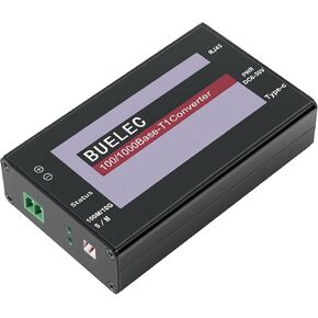 محول وسائط إيثرنت للسيارات 100/1000Base-T1-TX-E - محول T1 إلى RJ45 بسرعة 1 جيجابت في الثانية، Marvell 88Q2112 + RTL8211FI، كتلة طرفية + محولات TE MATEnet/HMTD، طاقة من النوع C/DC in Kuwait