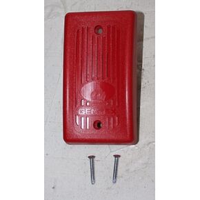 جينتكس GX93-R، إخلاء الحريق، 12VDC/24VDC بوق صغير عن بعد للأنظمة الخاضعة للإشراف - لوحة أمامية حمراء in Kuwait