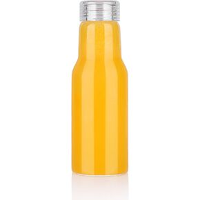 16 Oz Glass Juice Bottles with Lids, 2 Pack Reusable Glass Juice Water Bottle Drinking Glasses Set for Juicing, Smoothies, Infused Water in Saudi Arabia