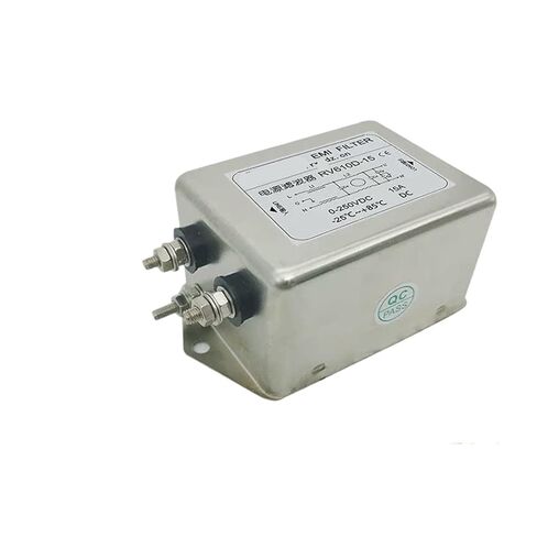 RV610D-10A-15A-25A DC 12V-250VDC مرشح الطاقة المحسن ذو القسم المزدوج (15A RV610D-15) in Kuwait