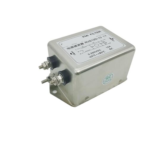 RV610D-10A-15A-25A DC 12V-250VDC مرشح الطاقة المحسن ذو القسم المزدوج (15A RV610D-15) in Kuwait