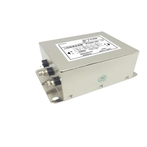 RV460-50A-75A-100A التيار المتناوب 380 فولت 440 فولت ثلاث مراحل ثلاثة أسلاك قسم مزدوج مرشح الطاقة (RV460-50A 50A) in Saudi Arabia