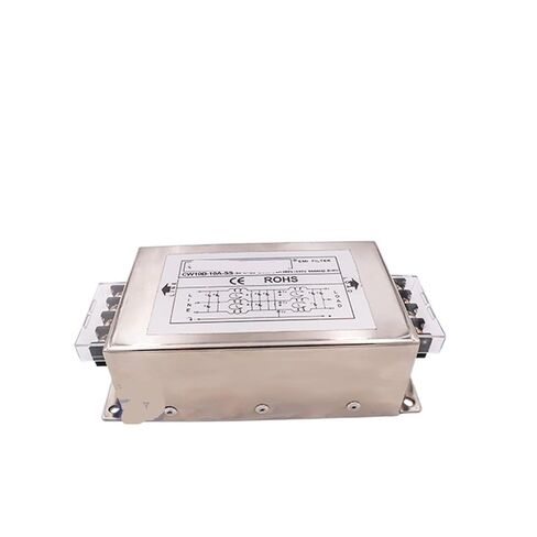CW10B كتلة المحطة 30A مرشح طاقة التداخل 10 ثلاث مراحل ثلاث أسلاك 380 فولت تيار متردد SS(CW10B-30A-SR) in Kuwait