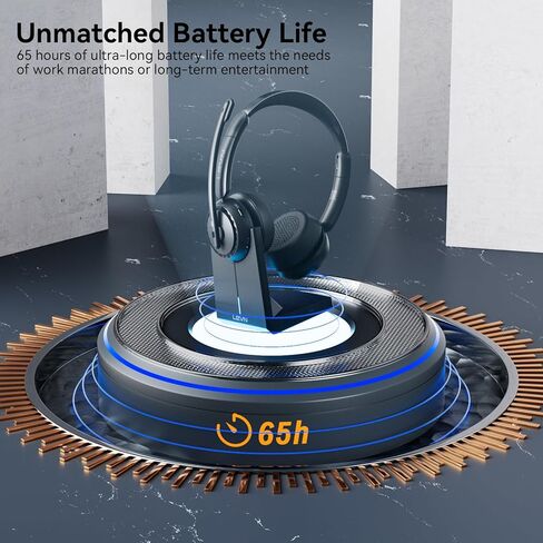 LEVN Headset with Mic, USB Headset with Microphone for PC, Headset with Microphone for Pc with Noise Canceling Microphone for Laptop, USB Headset for Work from Home/Call Center/Open Office in Saudi Arabia