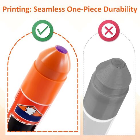 3Pcs Precision Tips Compatible with Elmer's 7g Glue Sticks, Fine Tip Glue Applicator for Family Crafts, Sewing, and Paper Projects in Saudi Arabia