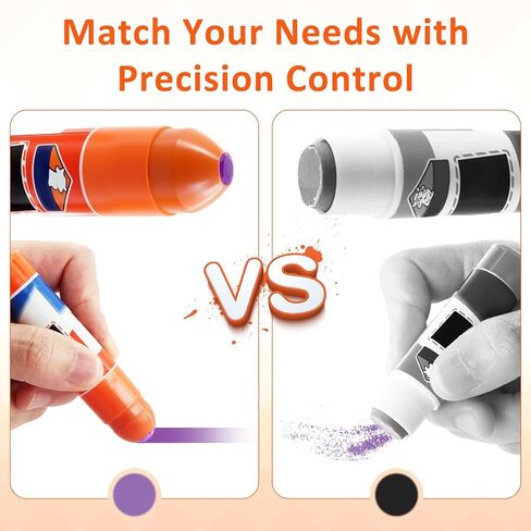 3Pcs Precision Tips Compatible with Elmer's 7g Glue Sticks, Fine Tip Glue Applicator for Family Crafts, Sewing, and Paper Projects in Saudi Arabia