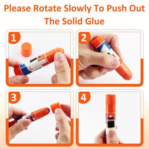 3Pcs Precision Tips Compatible with Elmer's 7g Glue Sticks, Fine Tip Glue Applicator for Family Crafts, Sewing, and Paper Projects in Saudi Arabia