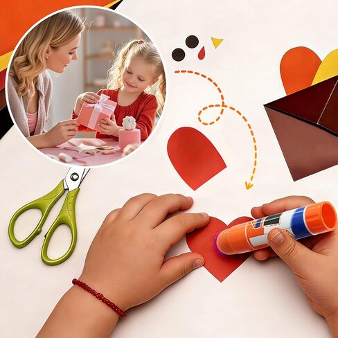 3Pcs Precision Tips Compatible with Elmer's 7g Glue Sticks, Fine Tip Glue Applicator for Family Crafts, Sewing, and Paper Projects in Saudi Arabia