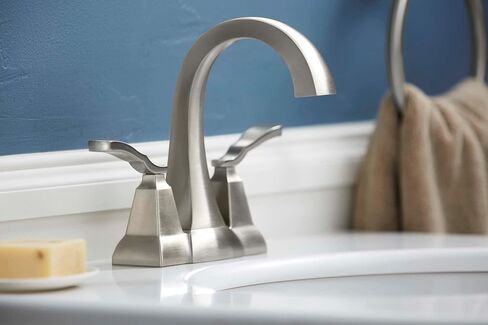 KOHLER R30997-4D-BL Ridgeport™ 1.2 GPM صنبور حوض الحمام المركزي، أسود مطفي in Kuwait