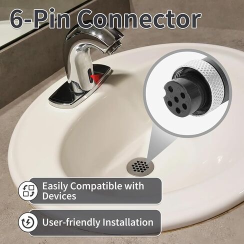 SFP-41-A SF Series Faucet Sensor Replacement Kit Compatible with Sloan SF Series Electronic Faucets, for SF2100 2150 2200 2250 2300 2350 2400 and 2451 SF series faucets models, 6 Pin Connector in Saudi Arabia