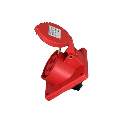 Industrial Waterproof Concealed Inclined one-piece Socket IP44/32A/3P+E SFN-424 in Saudi Arabia