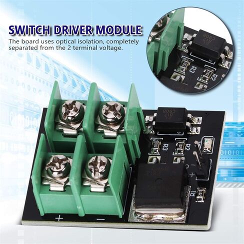 MOSFET Switch Module for 3V 5V Microcontrollers Drives 12V 24V 36V Loads with Optical Isolation and PWM Control in Saudi Arabia
