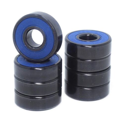 608-Black Skateboard Bearings ABEC-9 608 V RS Surface Black PA66 Cage Ball Bearing 8x22x7mm in Saudi Arabia