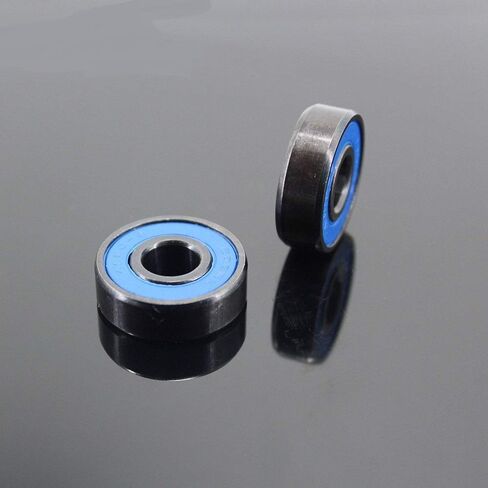 608-Black Skateboard Bearings ABEC-9 608 V RS Surface Black PA66 Cage Ball Bearing 8x22x7mm in Saudi Arabia