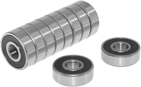 10 قطعة/المجموعة 608 2RS الكرات الأخدود العميق الصلب مختومة 608RS Z3V3 608-2RS 608rs تحمل حجم 8X22X7mm in Saudi Arabia
