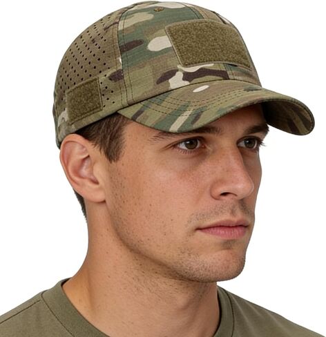 Men Camo Baseball Cap Women Patriotic Tactical Training Cap Army Hunting Hat for Military Hiking Fishing Sports in Kuwait